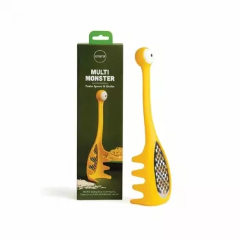 Colher de massa Ototo Design OT015 plástico aço inoxidável amarelo