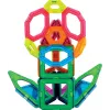 Conjunto de construção magnético MAGFORMERS Twinkling Garden — 27 peças, placas de construção magnéticas