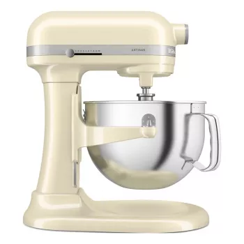KitchenAid 5KSM60SPXEAC Robot de cozinha 375 W Creme, Cinzento, Aço inoxidável