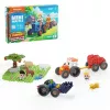 Blocos de construção Marioinex Farmer Tractor Meadow – 110 peças, para crianças a partir dos 6 anos, conjunto multicolorido