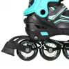 Patins 2IN1 Nils Extreme NH18190 PRETO/AZUL TAM. M (34-38) com patins de hóquei substituíveis