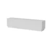 Móvel de TV cama meble LIVERTI 2000x420x480 mm, branco, tampo de aglomerado
