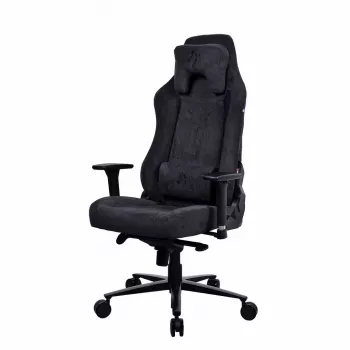 Arozzi Tecido macio/Metal/Alumínio | Cadeira gaming | Vernazza Soft Fabric | Pure Black