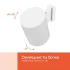 Suporte de parede Vogels | Suporte de parede para coluna para Sonos Era 100 | Inclinável, rotativo | Capacidade máxima 7 kg | Branco