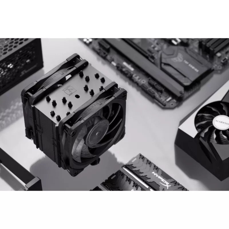 Dissipador de CPU Noctua NH-U12A CHROMAX.preto