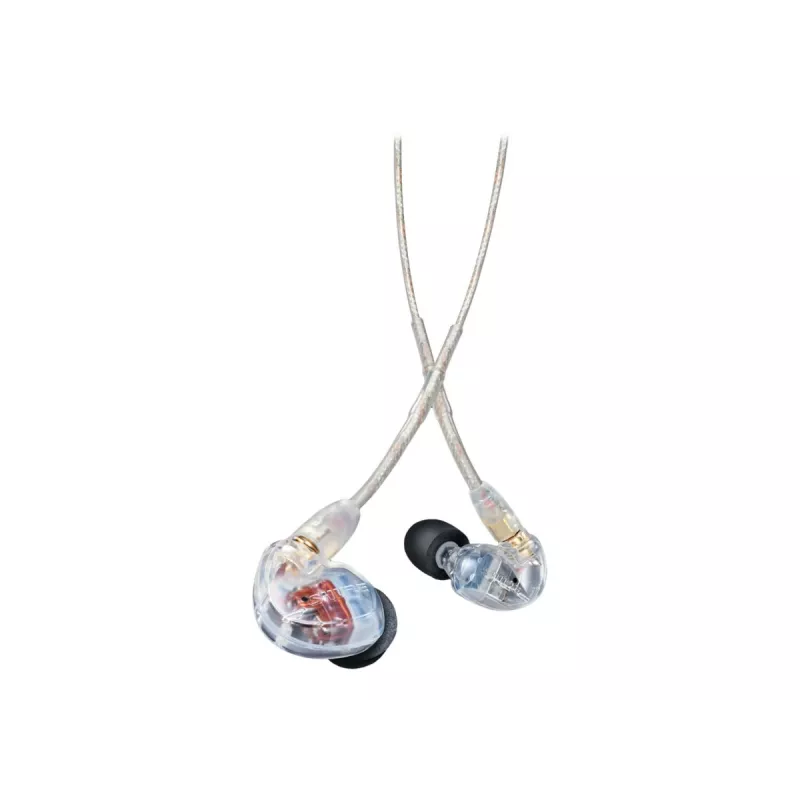 Shure SE535 headset com fios in-ear palco/estúdio transparente