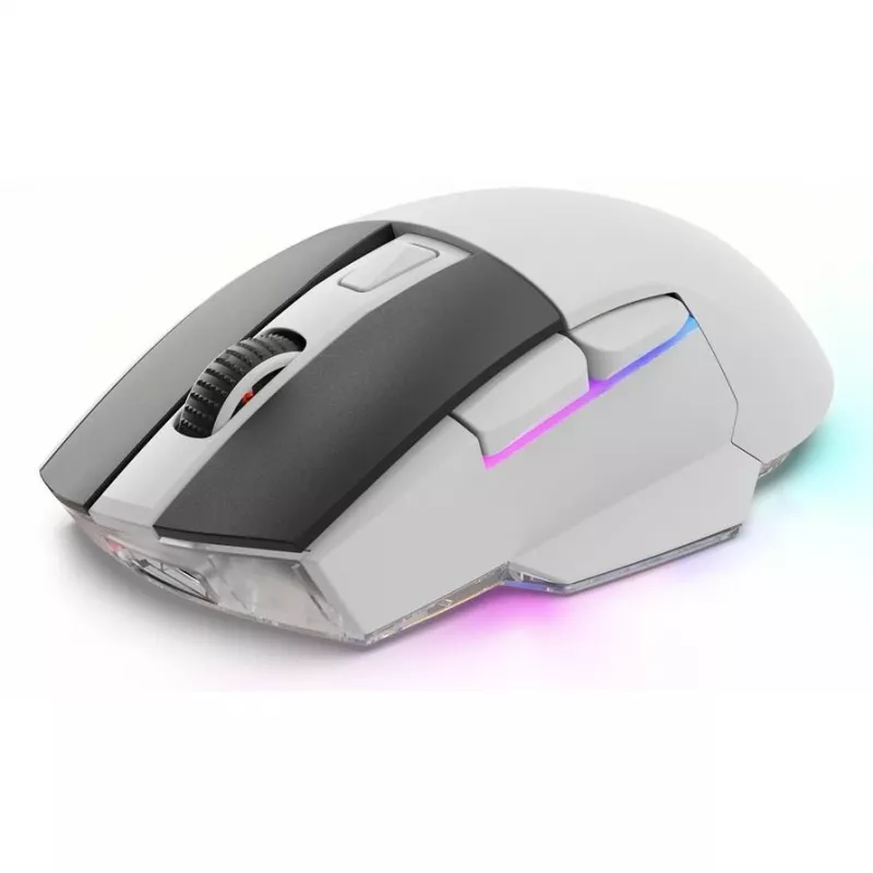 Rato Sharkoon SGM50W Gaming para destro RF sem fios + USB Type-A ótico 6400 DPI