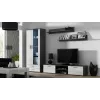 Suporte de TV Cama SOHO 180 cinzento/branco brilhante
