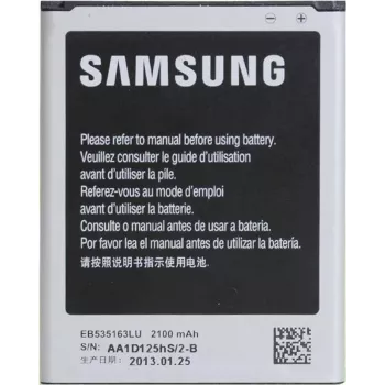 Bateria para telemóvel Samsung EB535163LUC preto, prateado