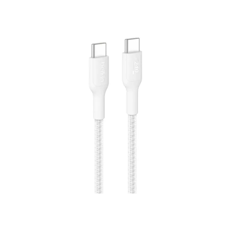 Cabo USB Belkin BoostCharge Pro 1 m USB-C branco