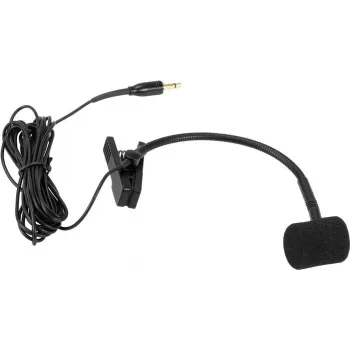 Microfone para emissor bodypack sem fios Omnitronic 13063460 — microfone de instrumentos para instrumentos de sopro/metal/madeira