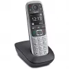 Gigaset E560 telefone DECT telefone identificação de chamada preto, prateado