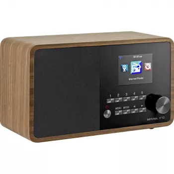 DABMAN i110 Rádio Internet Wi-Fi + função de leitor multimédia. Wood