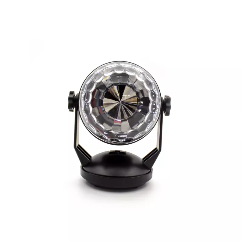 Bola de discoteca LED DENVER LDB-319 – luz de festa LED compacta, modelo 117220200040