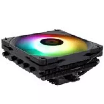 Dissipador de CPU low-profile Thermalright AXP120 X67 ARGB - 120 mm preto (AXP120 X67 preto ARGB)
