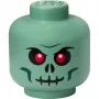LEGO Storage Head Skeleton, caixa de arrumação preto/vermelho, grande