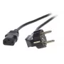 EFB-Elektronik Cabo de alimentação ficha Schuko 90°- C13 180° preto 1,0 m, 3 x 0,75 mm² Fabricante: EFB Elektronik (EK504.1V2)