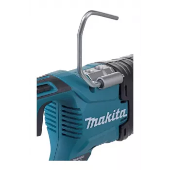 Serra sabre Makita DJR187Z, 18V Li-Ion, curso 32 mm, velocidade de curso 2.300–3.000 min⁻¹, profundidade de corte madeira 255 mm, metal 130 mm