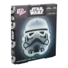 Luz néon LED de parede Paladone Stormtrooper modelo PP14595SWVN, iluminação decorativa Star Wars