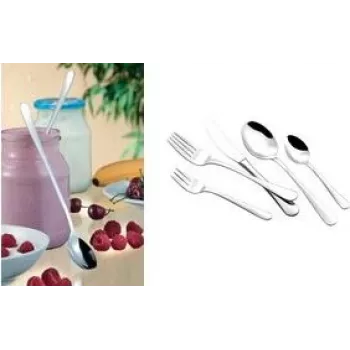 Conjunto de talheres Esmeyer Sylvia 12 peças — aço inoxidável cromado, adequado para máquina de lavar loiça