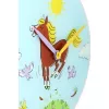 Relógio NeXtime 8812 Jump for joy, Ø30 cm, relógio de parede, azul/multicolor