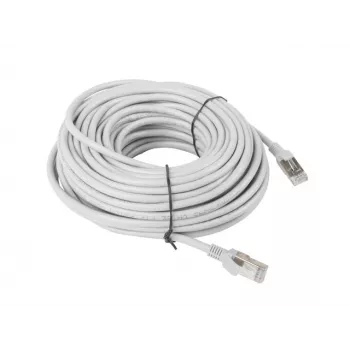 Cabo de rede LANBERG Cat5e U/UTP RJ-45 para RJ-45 20 m cinzento, 26 AWG, condutor CCA