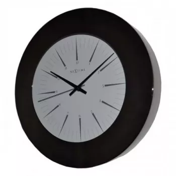 NeXtime Relógio 2945 Colt, Ø 45 cm, parede, preto