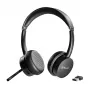 Headset Tellur Voice Pro Wireless auscultador de call center preto TLL411007