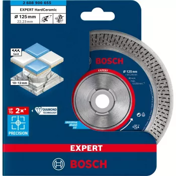 Disco de serra Bosch Expert HardCeramic 12,5 cm 1 unid.