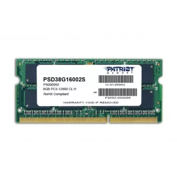 Memória Signature PSD38G16002S DDR3 SO-DIMM 1 x 8 GB 1600 MHz CL11
