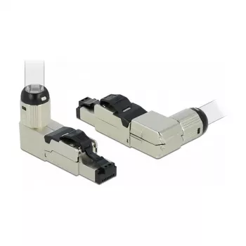 Conector DeLOCK 86489 1x RJ-45 cinzento