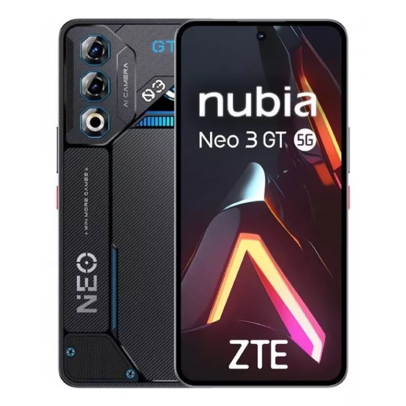 Smartphone Nubia Neo 3 GT 5G 6.8 polegadas 12 GB 256 GB cinzento