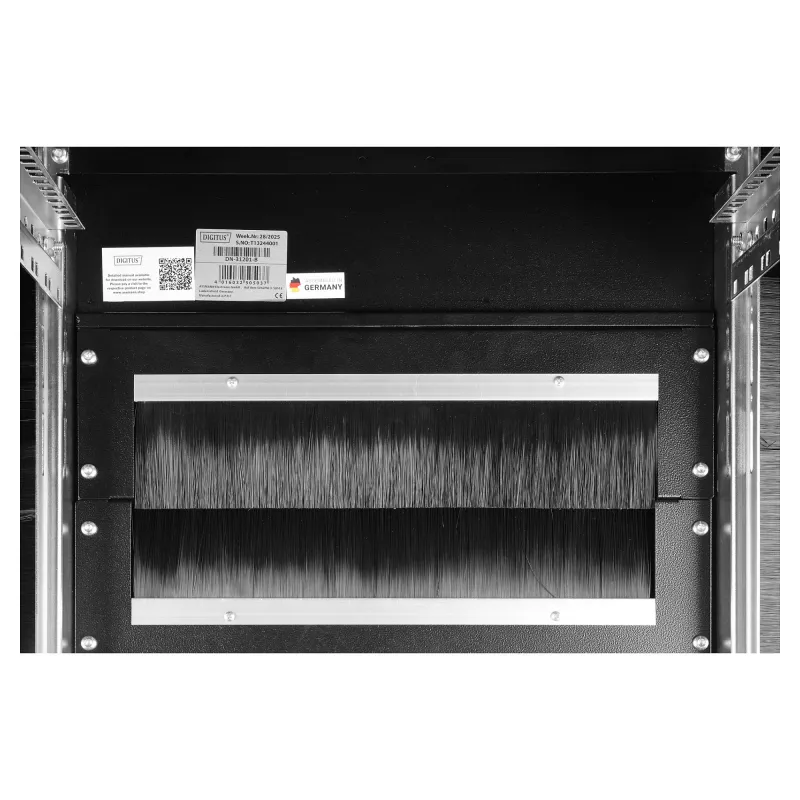 Armário de rede DIGITUS Unique Light Series 42U 800×1000 mm (LxP) autónomo, 800 kg, IP20, fechadura com chave
