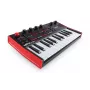 Teclado MIDI Akai MPK Mini Play Mk3 25 teclas USB preto vermelho