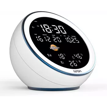 Estação meteorológica/coluna BT Nasa WSP1500 branca Moon