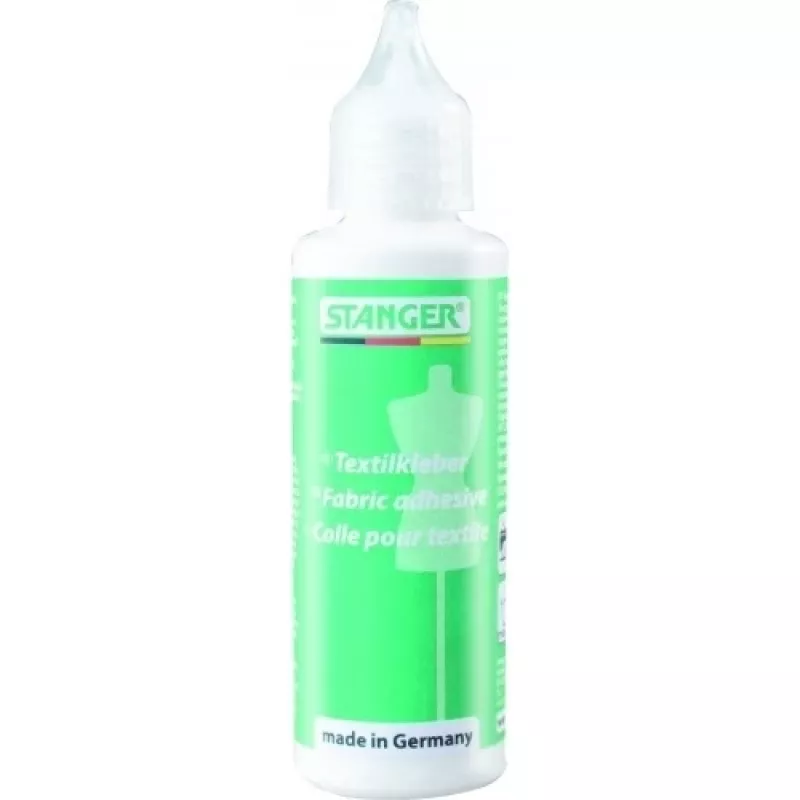 Stanger 18023/1 cola para têxteis, 50 g, transparente depois de seca