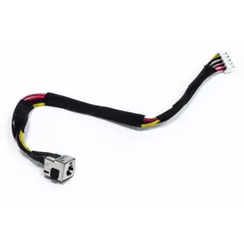 conector fêmea de alimentação com cabo, HP Pavilion DV2000, DV2100, DV2200