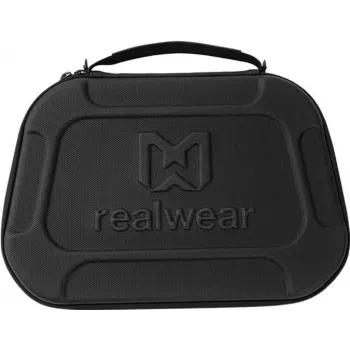 Mala de Proteção para Periférico RealWear 127109, Concha Rígida EVA, preta