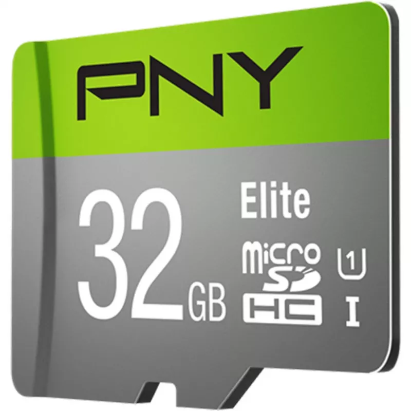 Cartão MicroSDHC PNY Elite 32 GB Class 10 UHS-I P-SDU32GU185GW-GE