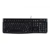 Desktop MK120, com fios, USB, QWERTZ, preto, rato incluído