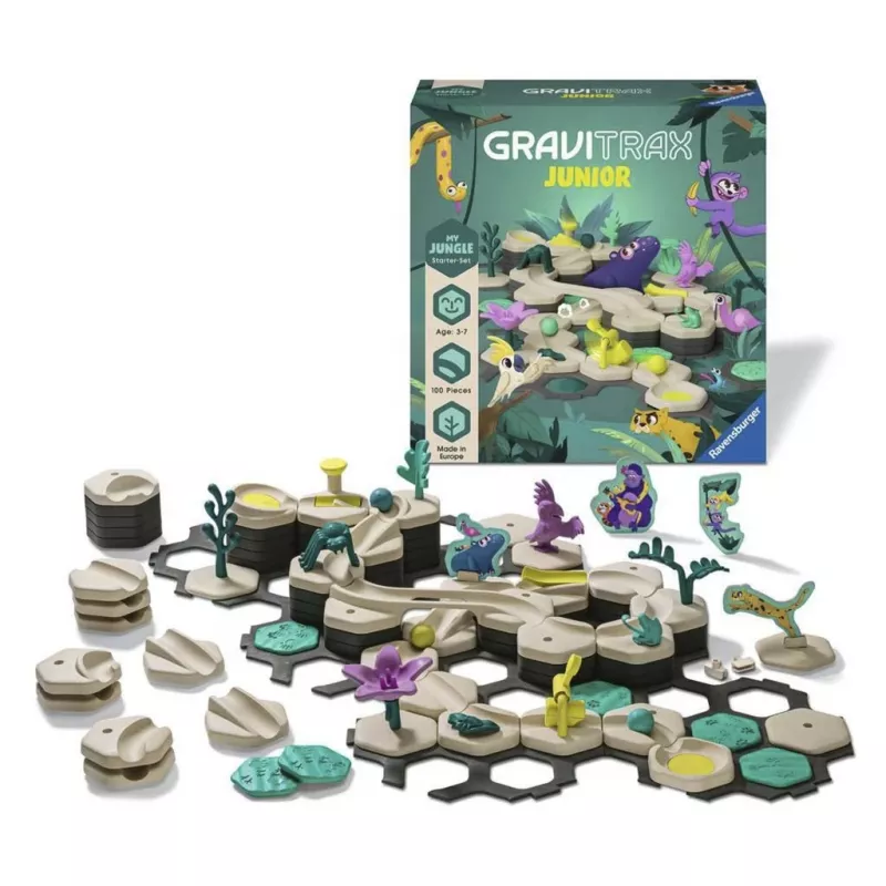 Ravensburger GraviTrax Junior Starter-Set L Jungle, pista (27499)