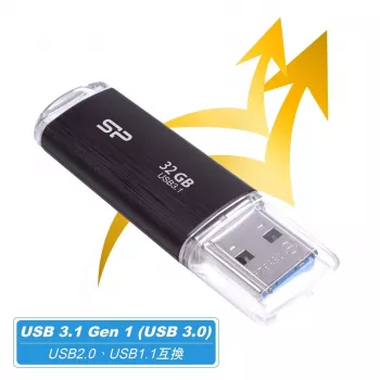 Silicon Power Blaze B02 pen drive 32 GB USB Type-A 3.2 Gen 1 (3.1 Gen 1) preto