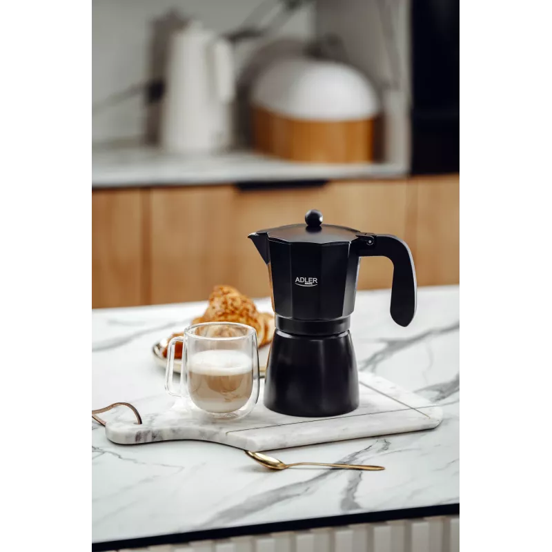 Cafeteira italiana Adler | AD 4429 | Preto