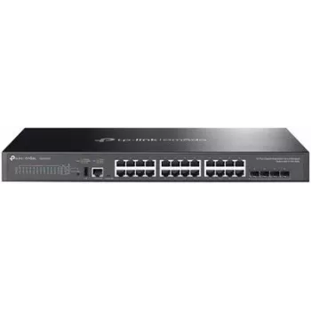 Switch de rede TP-Link Omada SG5428X gerido L3 Gigabit Ethernet (10/100/1000) preto