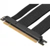 Cabo riser SilverStone SST-RC05-220 PCIe 4.0 x16, 22 cm, preto