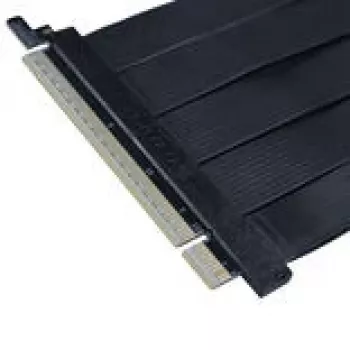 Cabo flat Lian Li PW-PCI-520X PCI-E x16 para PCI x16 preto 0,2m