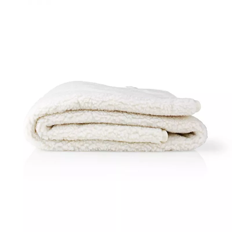 Cobertor elétrico de cama individual Nedis PEBL120CWT1, 150 x 80 cm