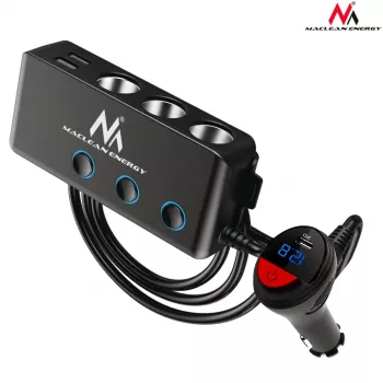 Carregador de automóvel Maclean MCE218 carregador para dispositivos móveis