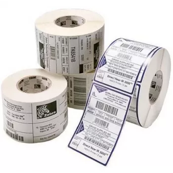 Etiqueta Zebra Z-Perform 1000T papel branco transferência térmica 3009179-T