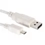 Cabo USB Value USB 2.0 ficha USB-A, ficha USB Micro-B 3,00 m branco blindado 11.99.8755